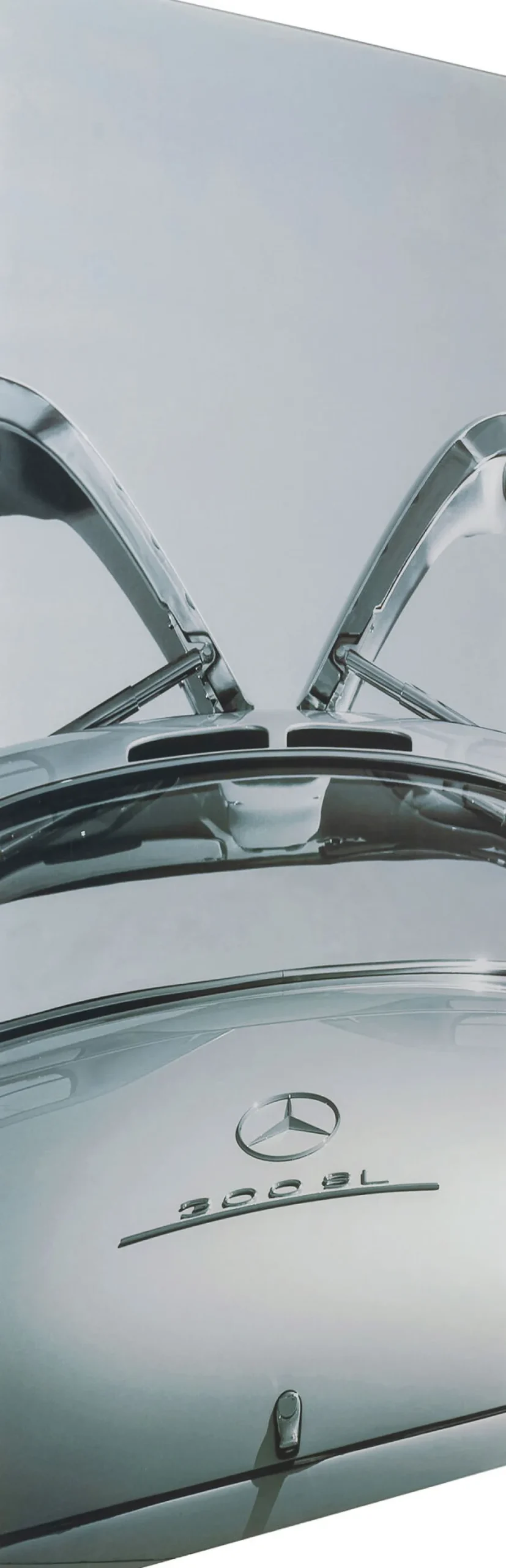 KARE Bild Glas Triptychon Oldtimer Back 240x160cm