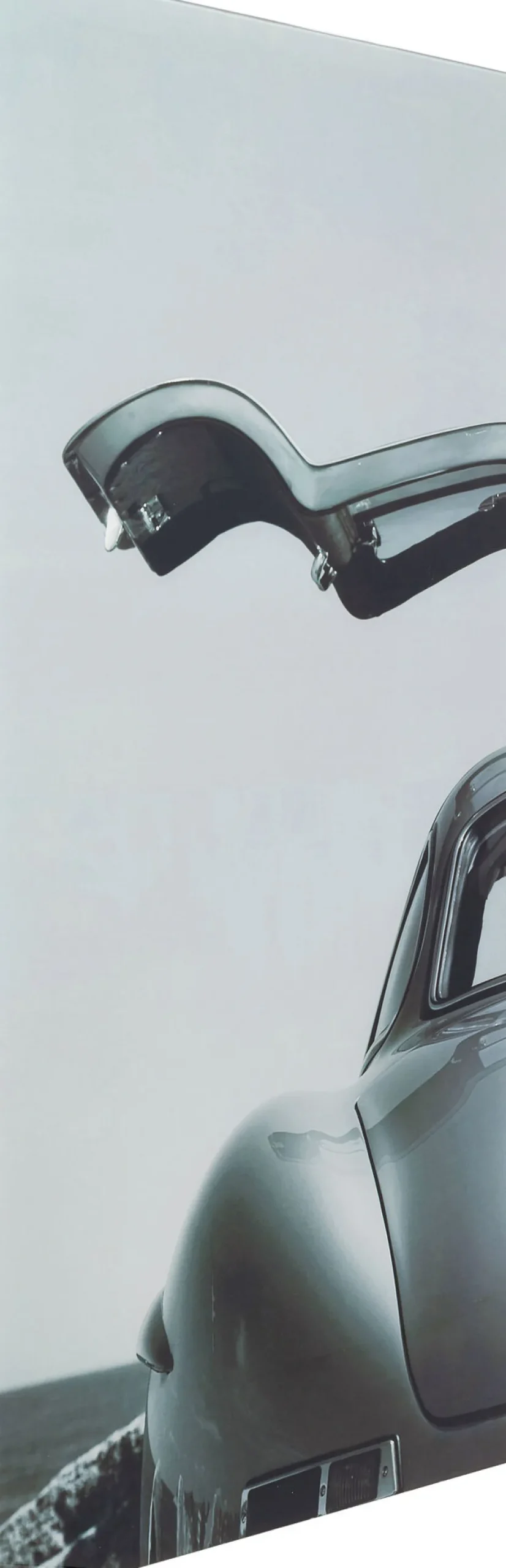 KARE Bild Glas Triptychon Oldtimer Back 240x160cm