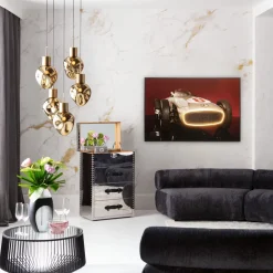 KARE Bild Racing Car LED 80x120cm