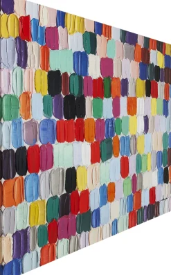 KARE Bild Touched Colorful Dots 200x140cm