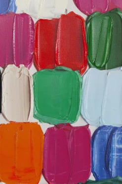 KARE Bild Touched Colorful Dots 200x140cm