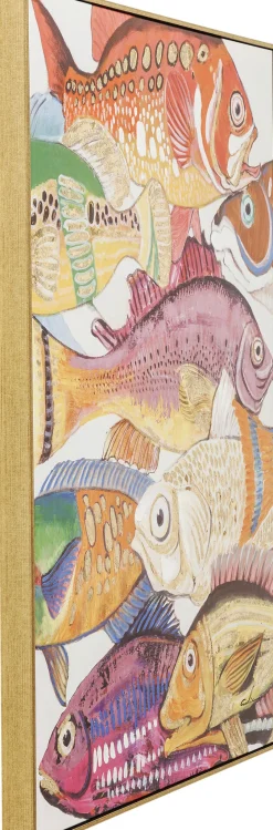 KARE Bild Touched Fish Meeting One 75x100cm