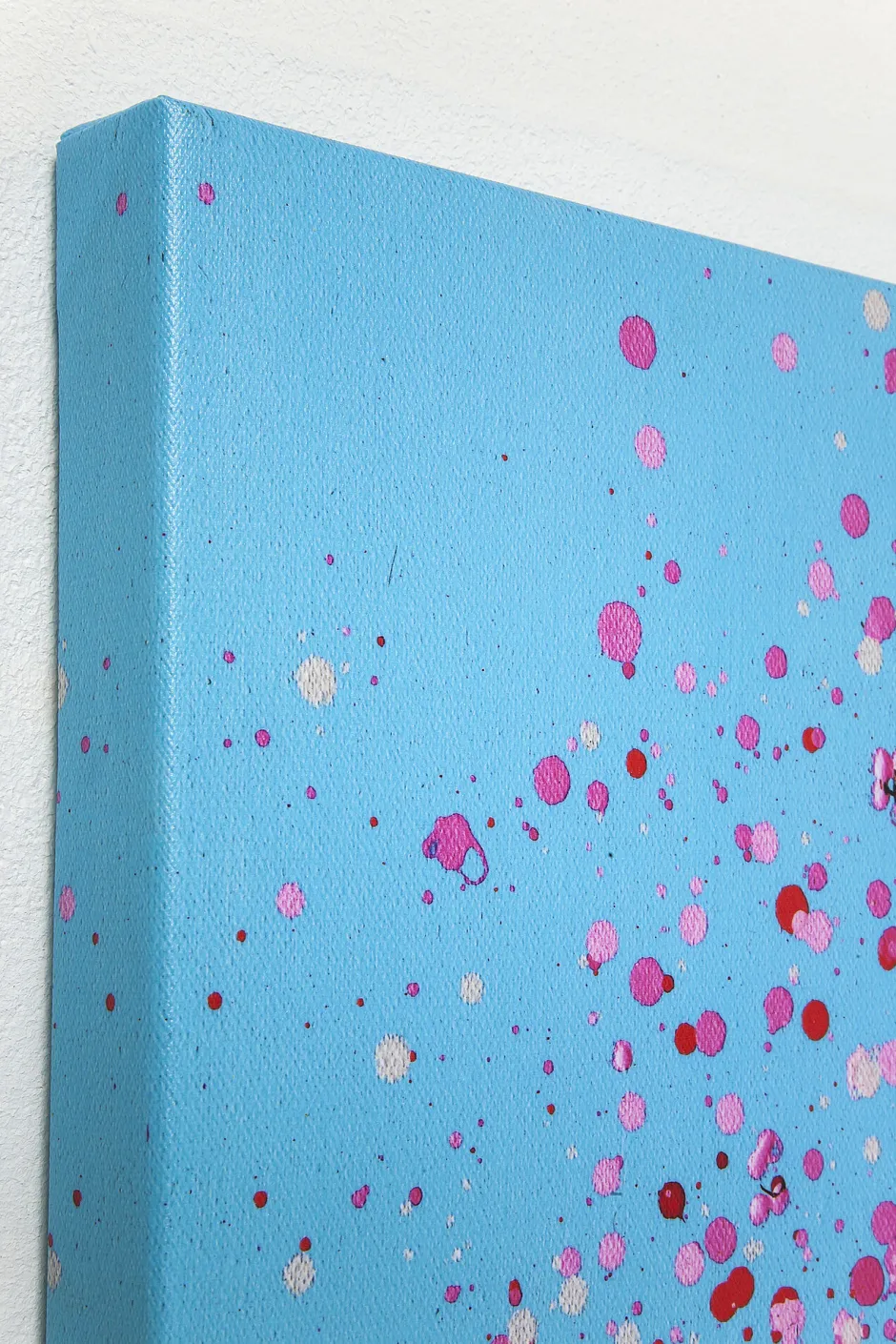 KARE Bild Touched Flower Boat Blau Pink 120x160cm