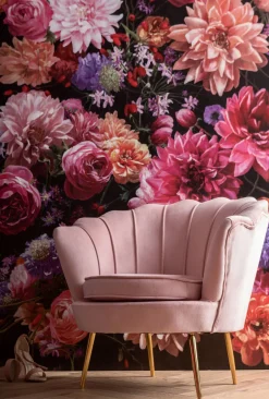 KARE Bild Touched Flower Bouquet 140x200cm