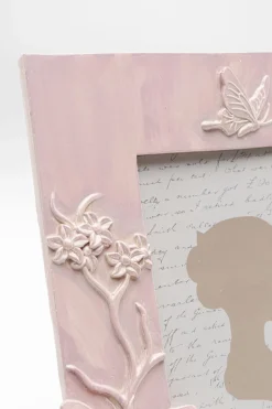 KARE Bilderrahmen Butterfly Rosa 10x15cm