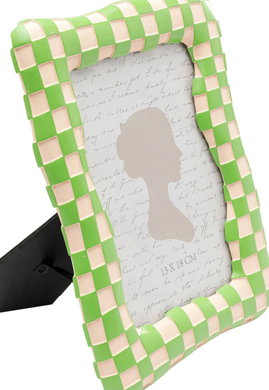 KARE Bilderrahmen Checker Grün 13x18cm