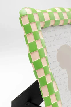 KARE Bilderrahmen Checker Grün 13x18cm