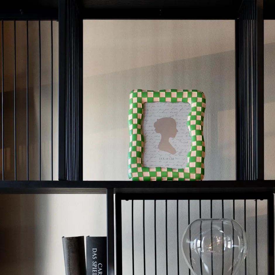 KARE Bilderrahmen Checker Grün 13x18cm