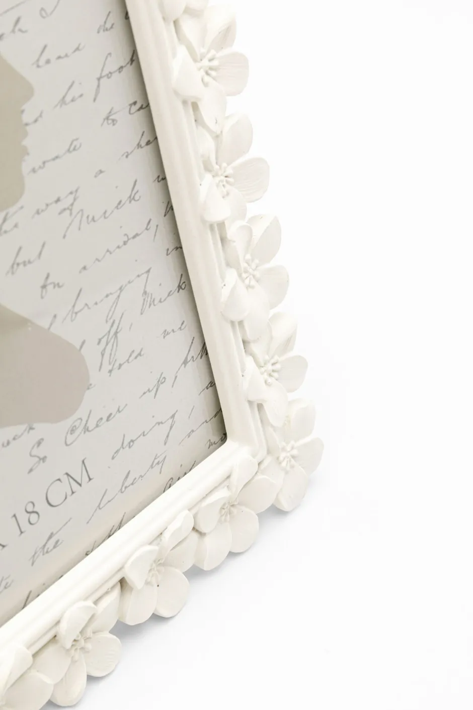 KARE Bilderrahmen Flores Weiß 13x18cm