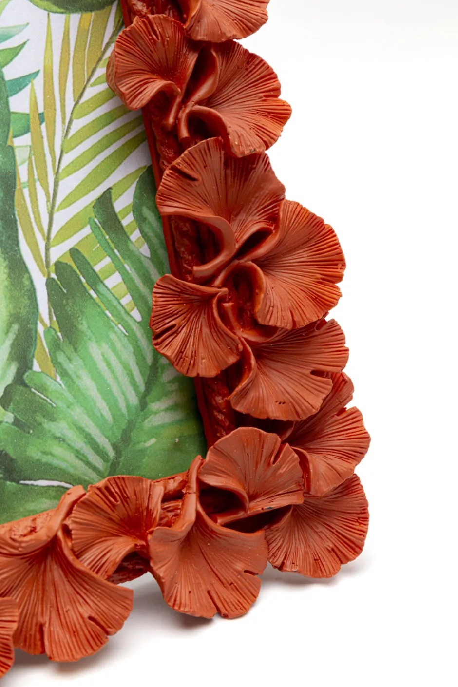 KARE Bilderrahmen Ginkgo Leaf Orange 20x24cm