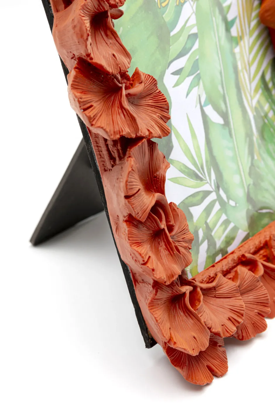 KARE Bilderrahmen Ginkgo Leaf Orange 20x24cm