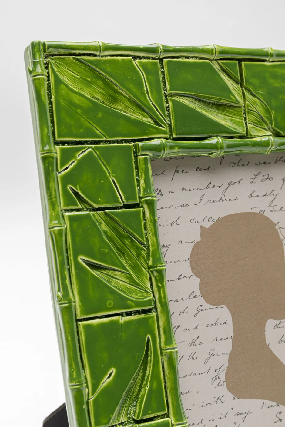 KARE Bilderrahmen Leaf Grün 10x15cm