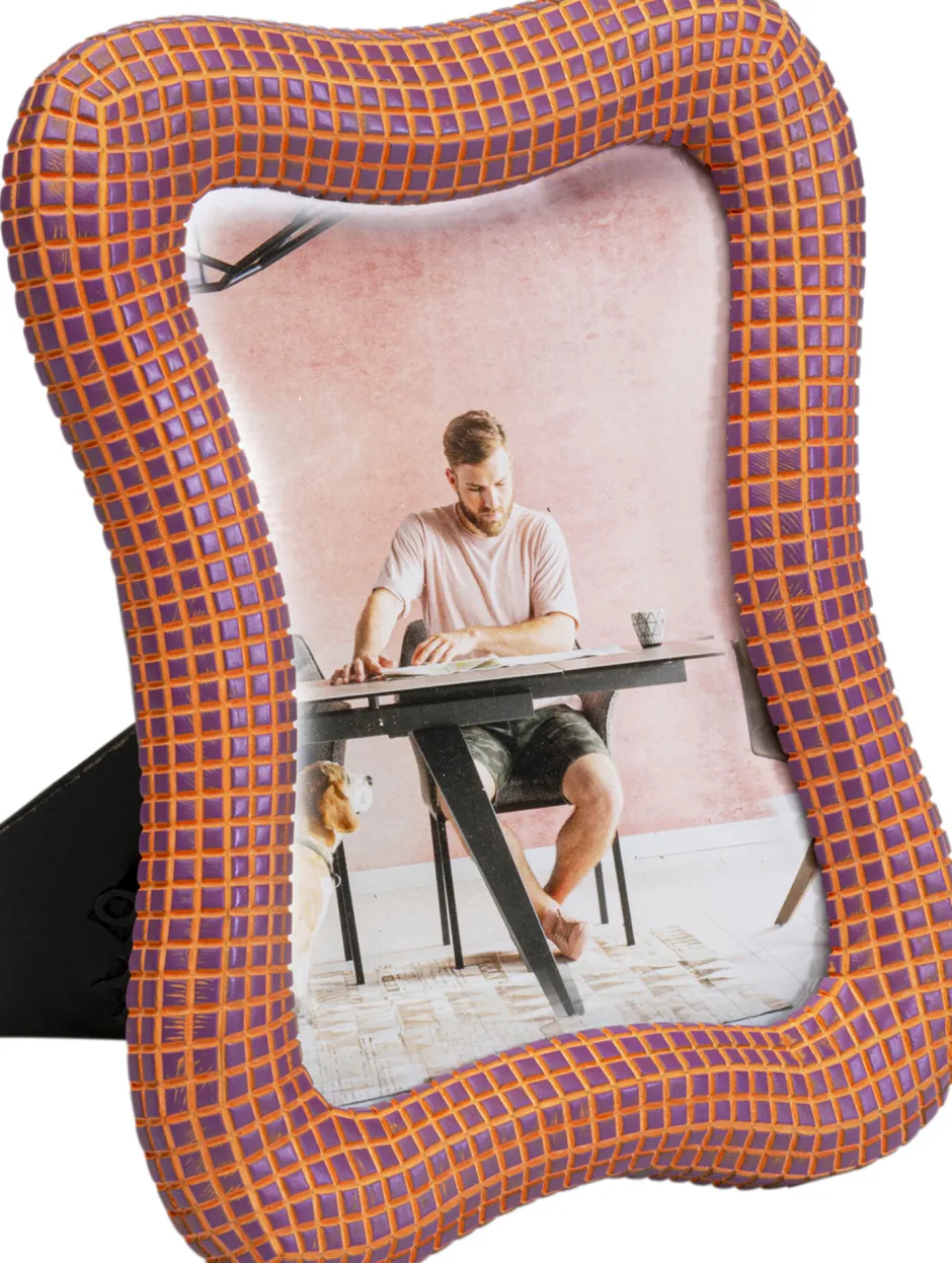 KARE Bilderrahmen Wavy Orange 18x23cm