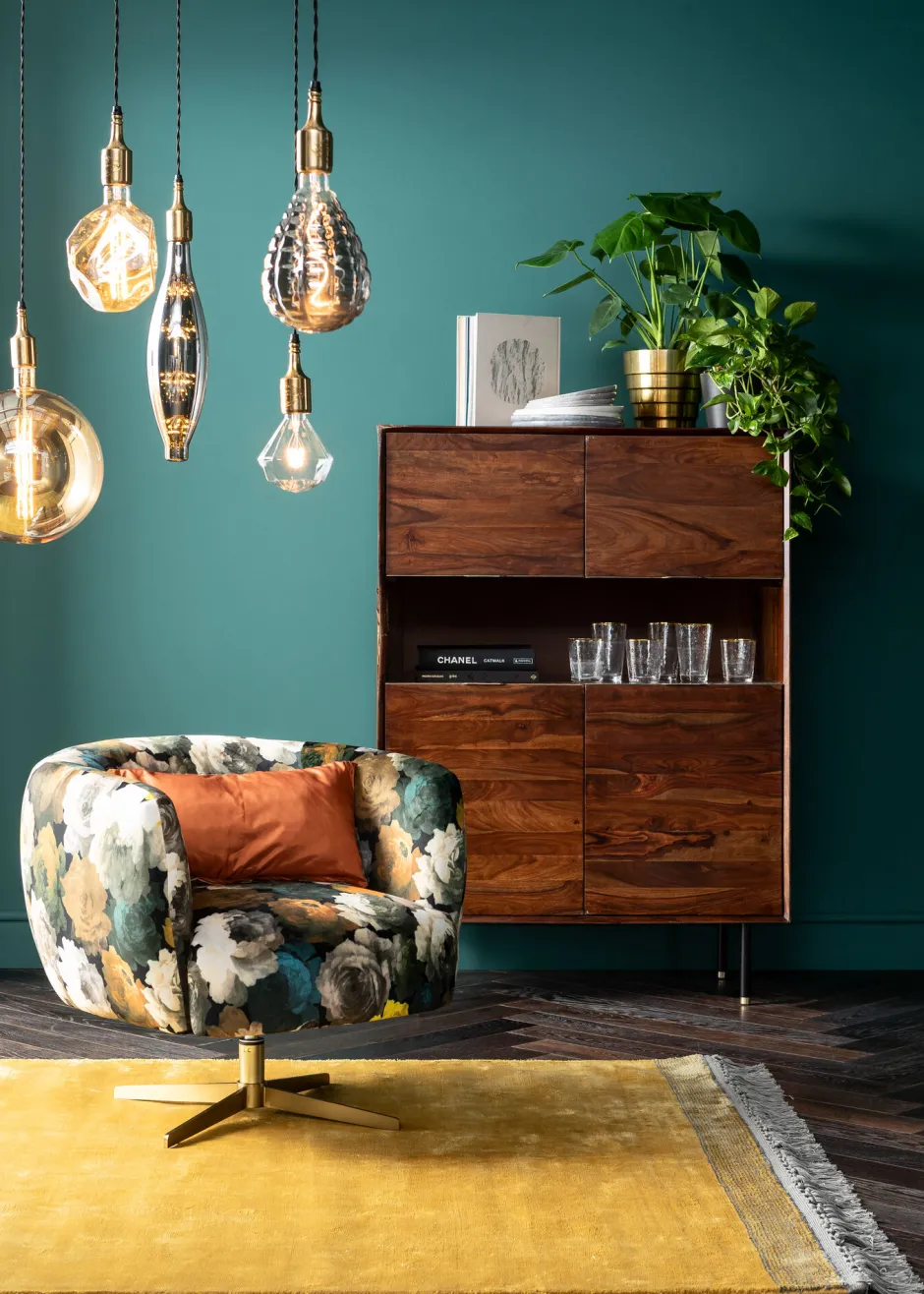 KARE Birne Riffle Ball LED