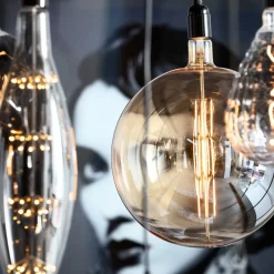 KARE Birne Riffle Ball LED