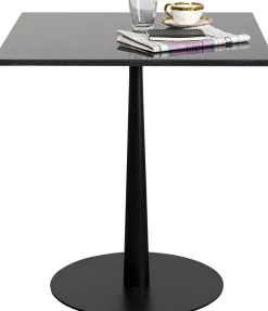 KARE Bistrotisch Capri Schwarz 70x70cm