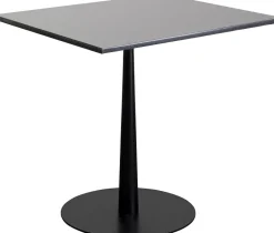 KARE Bistrotisch Capri Schwarz 70x70cm