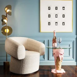 KARE Bistrotisch Ice Cream Ø60cm