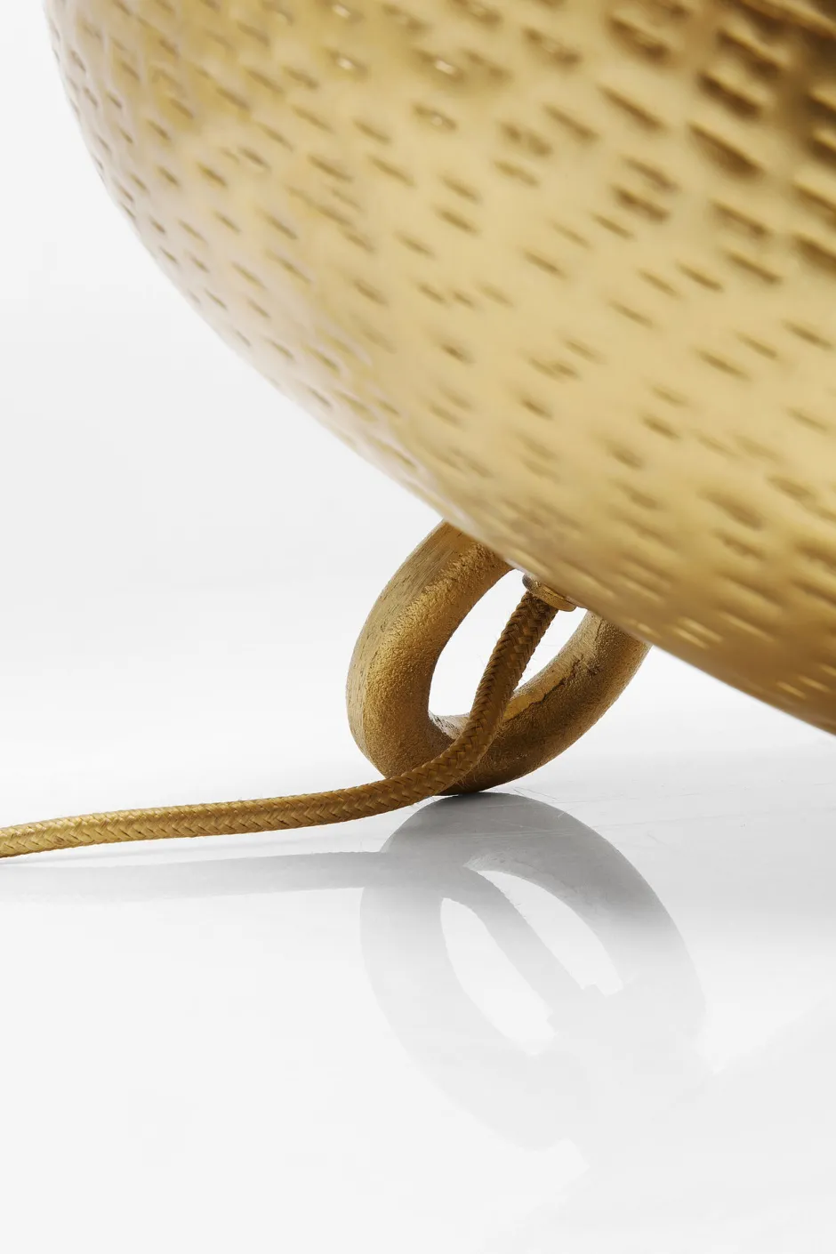 KARE Bodenleuchte Apollon Gold Ø28cm