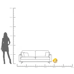 KARE Bodenleuchte Apollon Gold Ø28cm