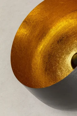 KARE Bodenleuchte Apollon Smooth Schwarz Ø50cm