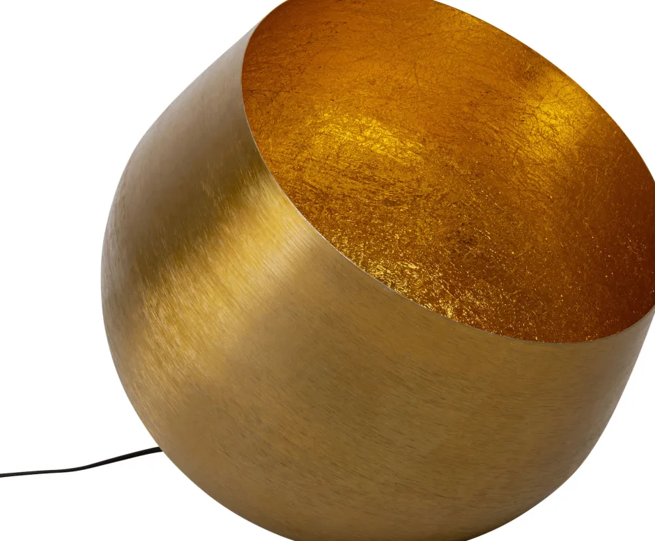 KARE Bodenleuchte Apollon Smooth Gold Ø50cm