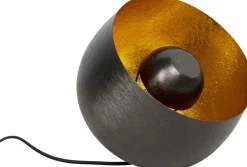 KARE Bodenleuchte Apollon Smooth Schwarz Ø28cm