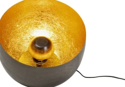 KARE Bodenleuchte Apollon Smooth Schwarz Ø35cm