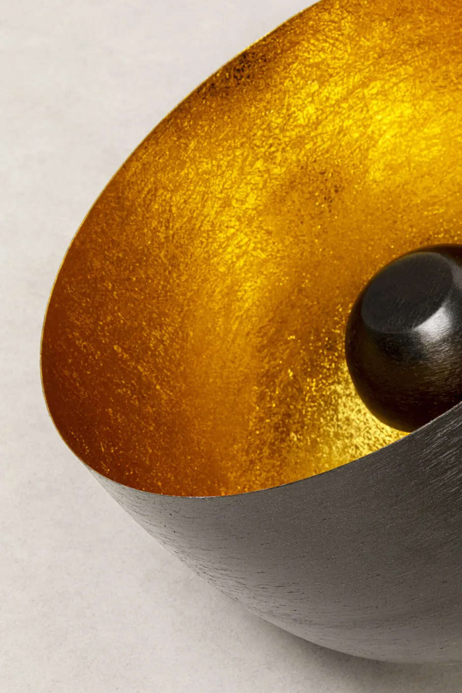 KARE Bodenleuchte Apollon Smooth Schwarz Ø35cm