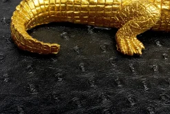 KARE Box Crocodile Schwarz (2/Set)