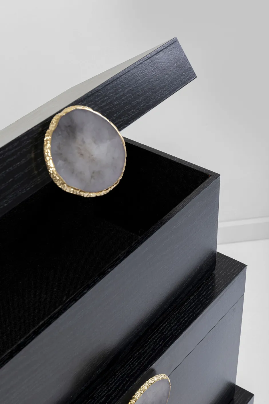 KARE Box Nifty Schwarz (3/Set)