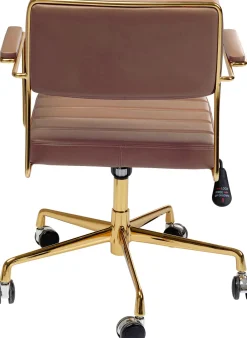 KARE Bürostuhl Dottore Braun