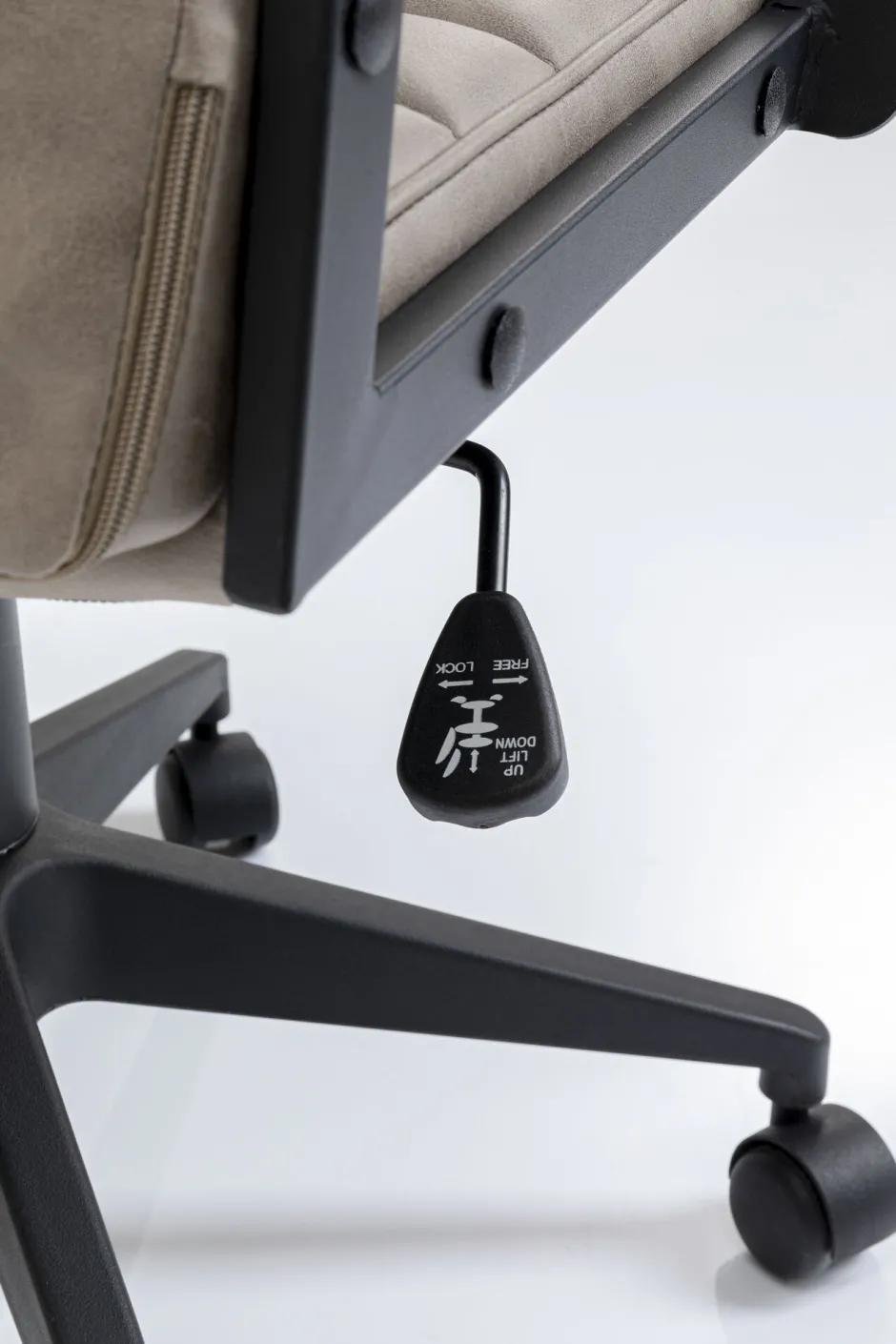 KARE Bürostuhl Labora High Pebble