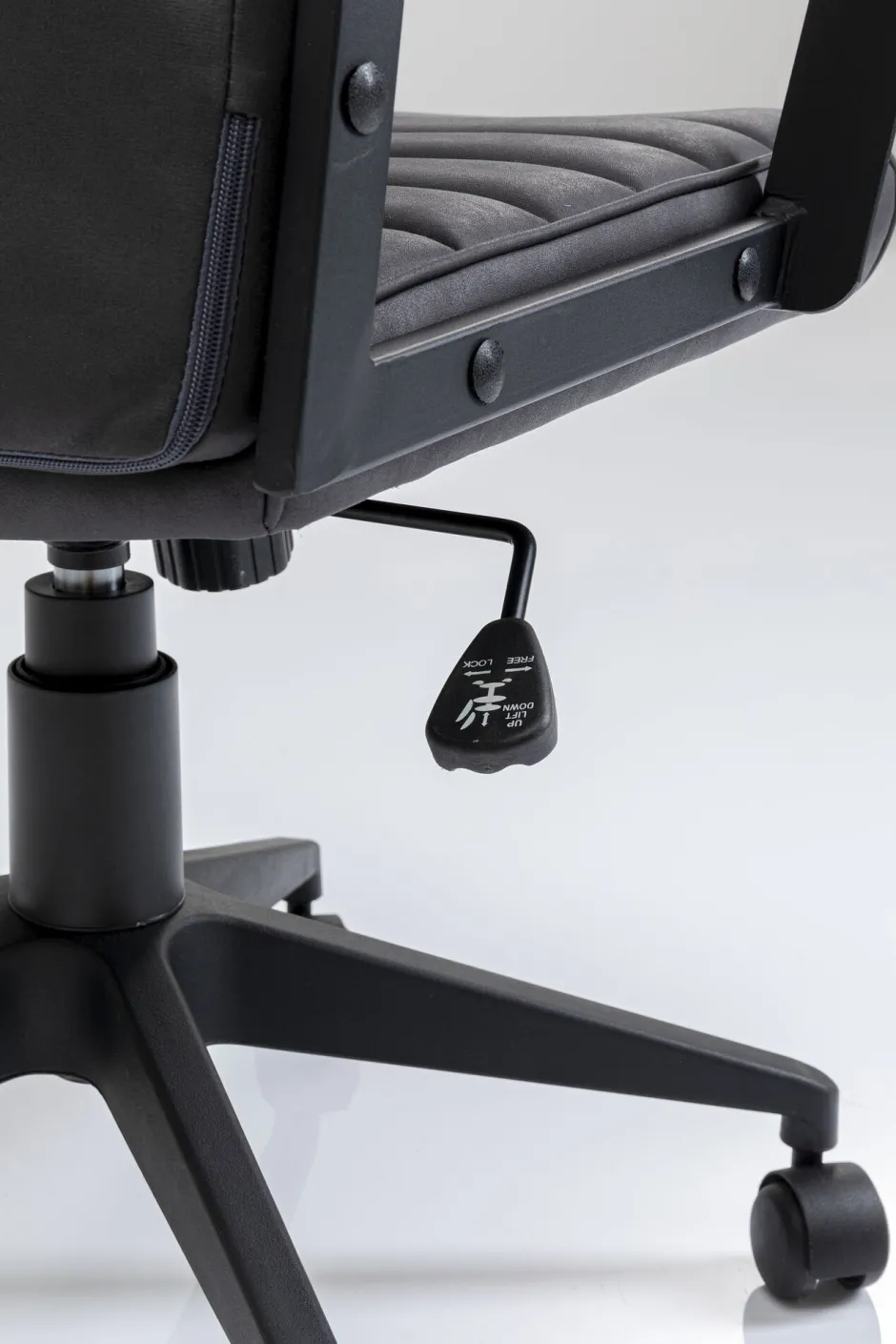 KARE Bürostuhl Labora High Schwarz