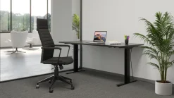 KARE Bürostuhl Labora High Schwarz