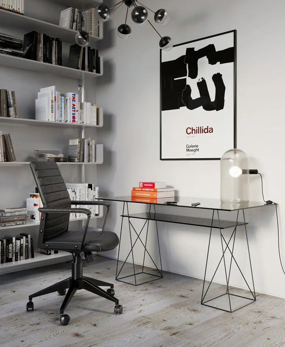 KARE Bürostuhl Labora Schwarz