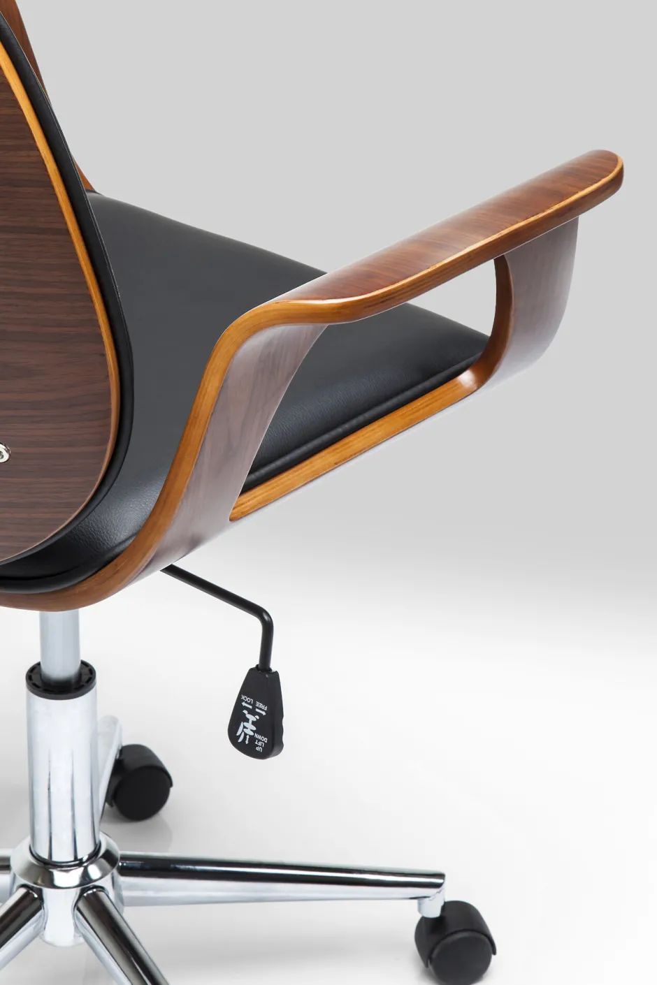 KARE Bürostuhl Patron Walnut