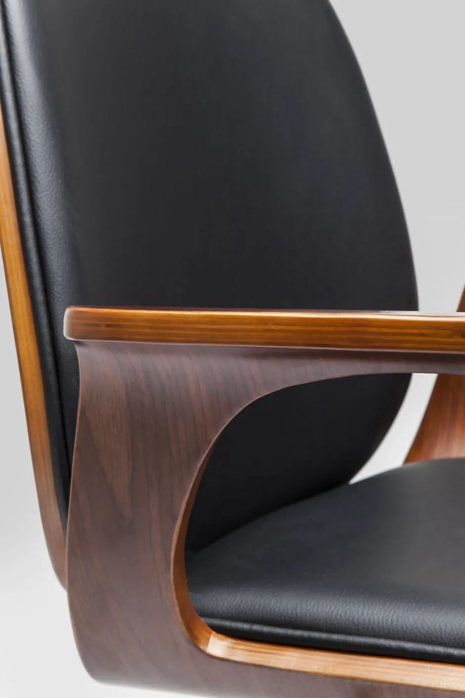 KARE Bürostuhl Patron Walnut