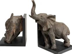 KARE Buchstütze Elephants 25 (2/Set)