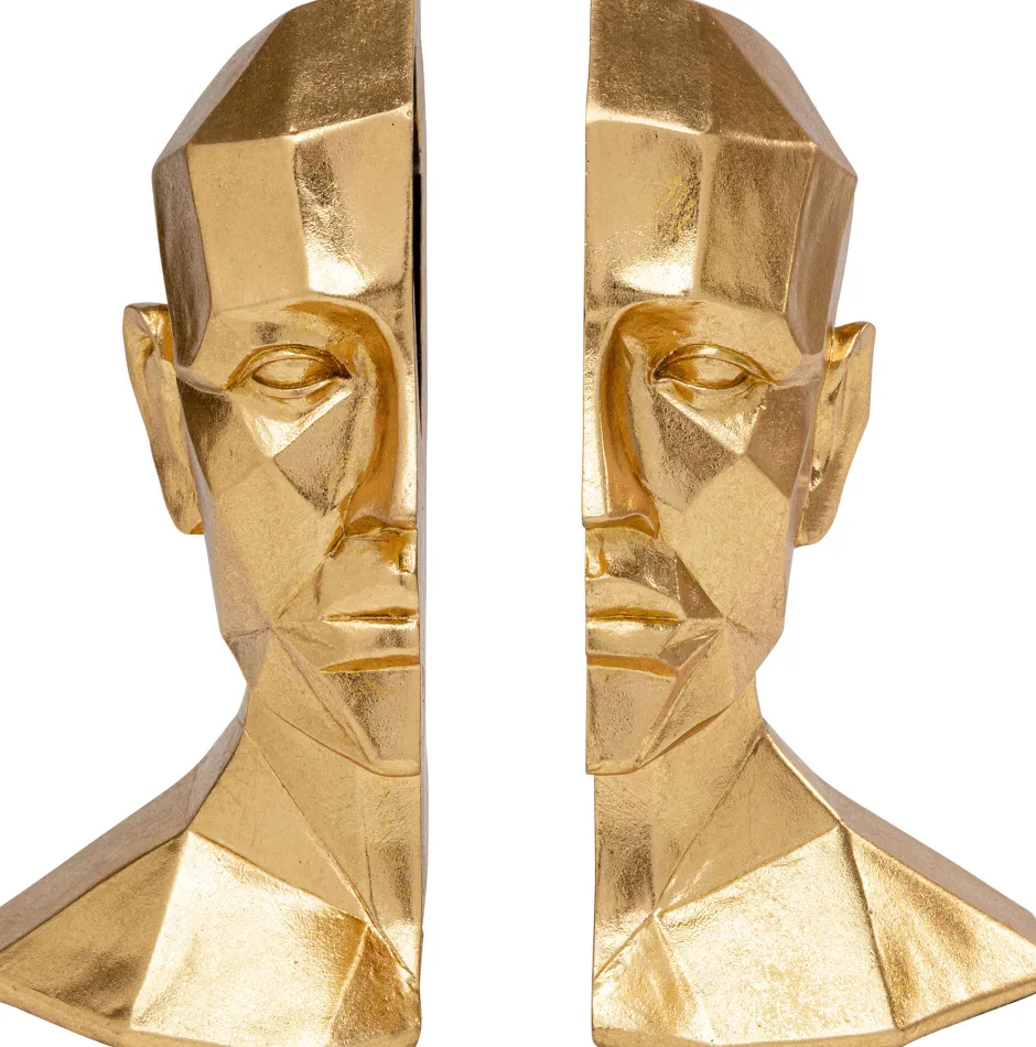 KARE Buchstütze Face (2/Set)