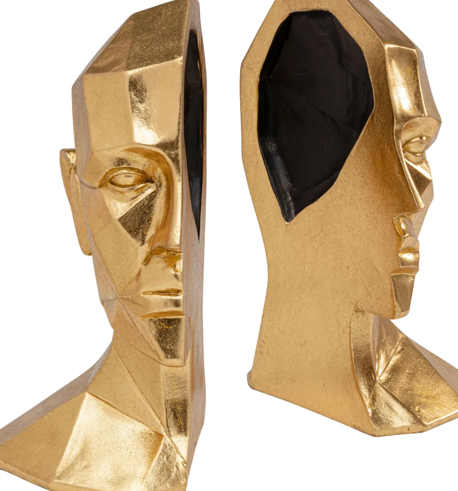 KARE Buchstütze Face (2/Set)