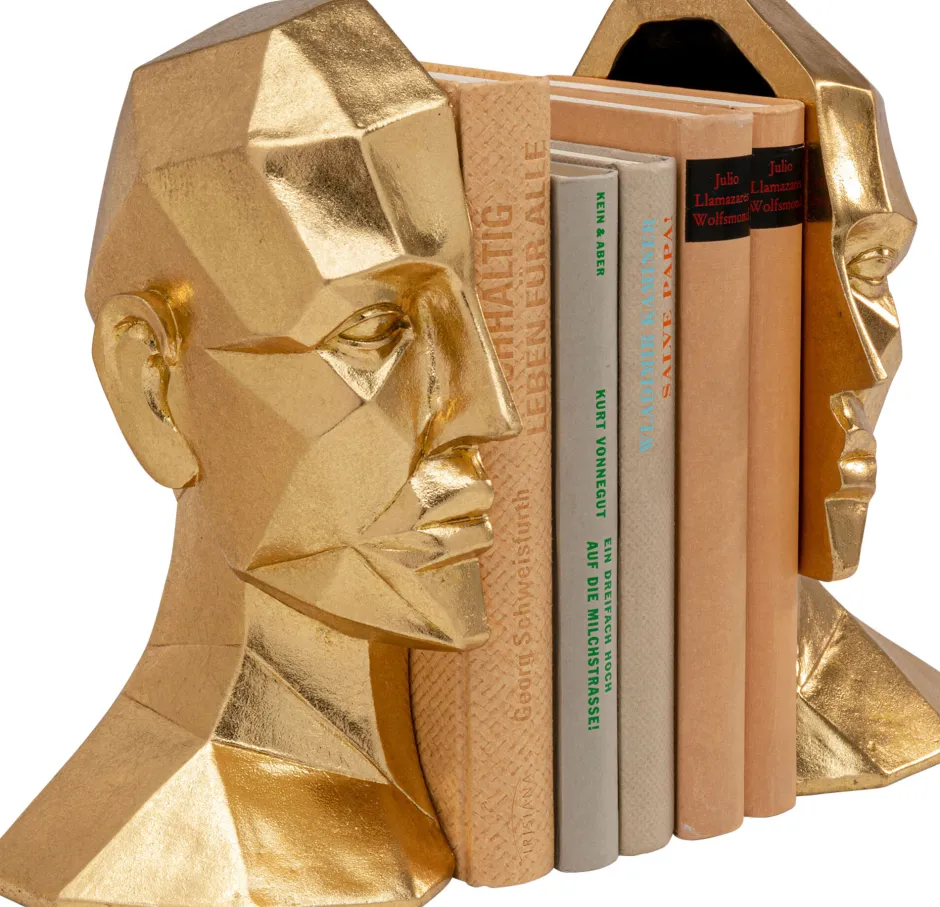 KARE Buchstütze Face (2/Set)