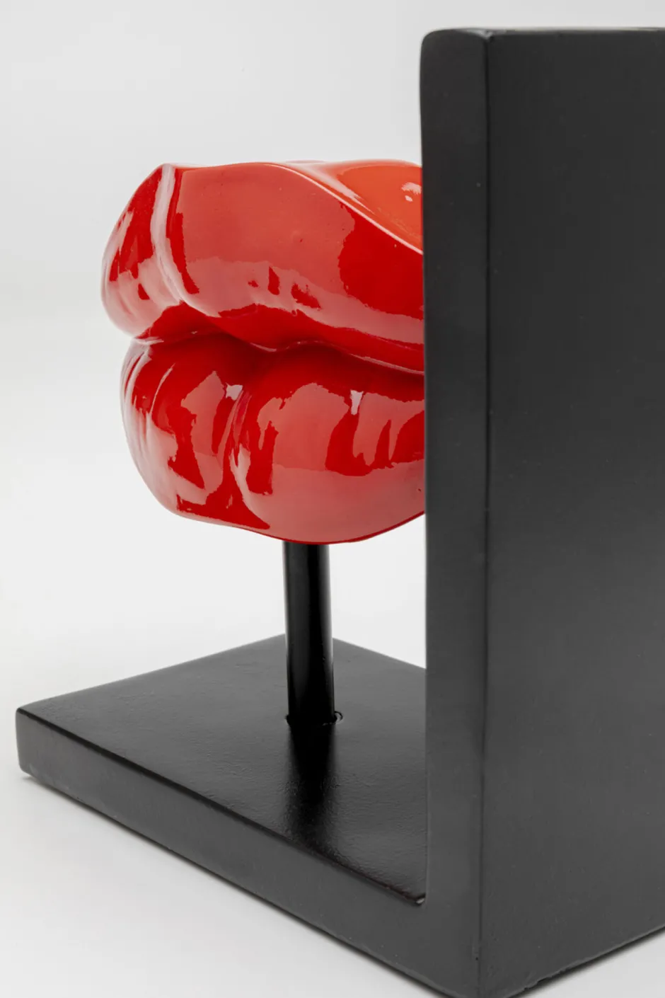 KARE Buchstütze Lips Rot (2/Set)