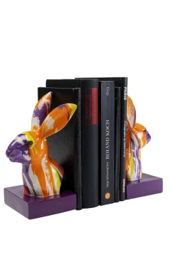 KARE Buchstütze Rabbit Holi (2/Set)