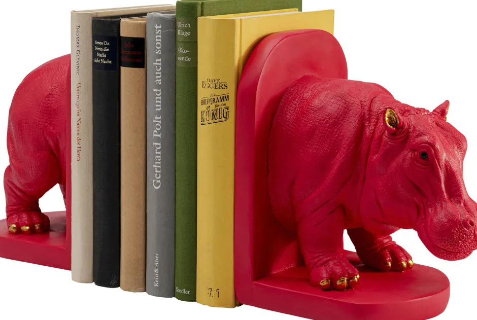 KARE Buchstütze Rhino Party (2/Set)