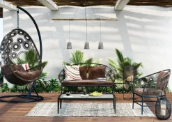 KARE Couchtisch Tiki Schwarz