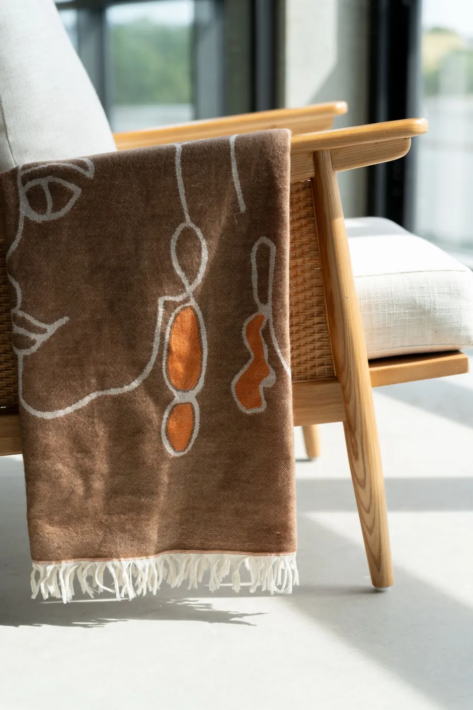 KARE Decke Art Faces 170x130cm