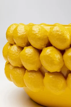 KARE Deko Übertopf Lemon Juice 22cm