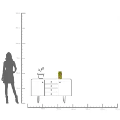 KARE Deko Dose Big Bloom Grün 27cm