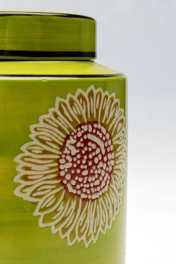 KARE Deko Dose Big Bloom Grün 27cm